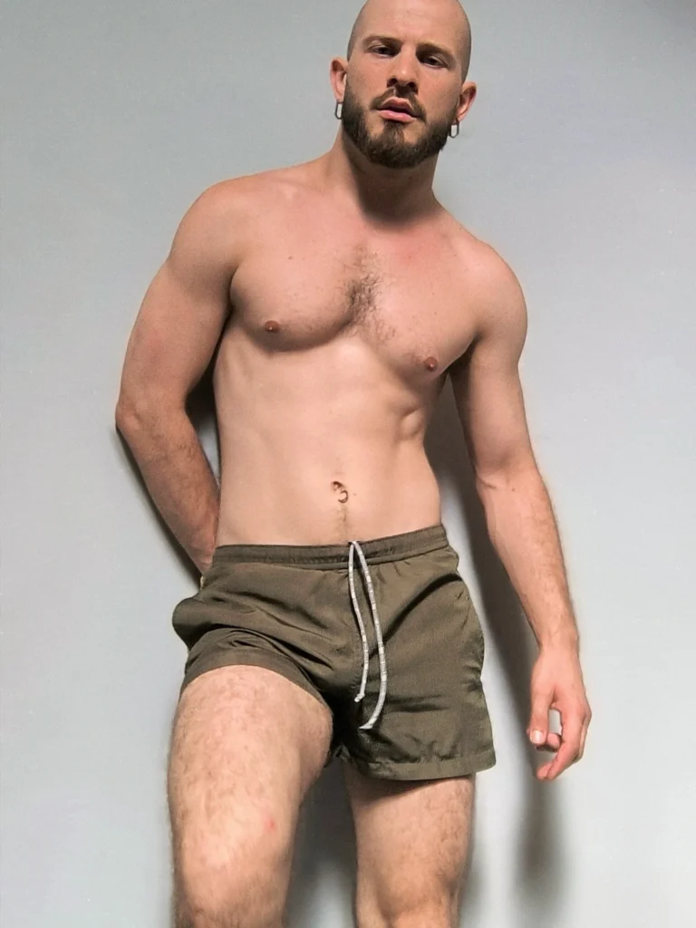 Benjamin posing in Paris