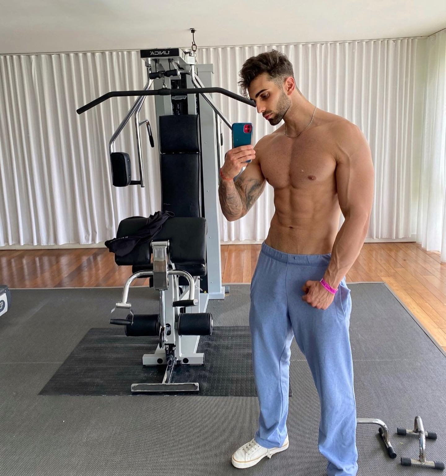 Facundo Antunes, muscular Uruguayan model