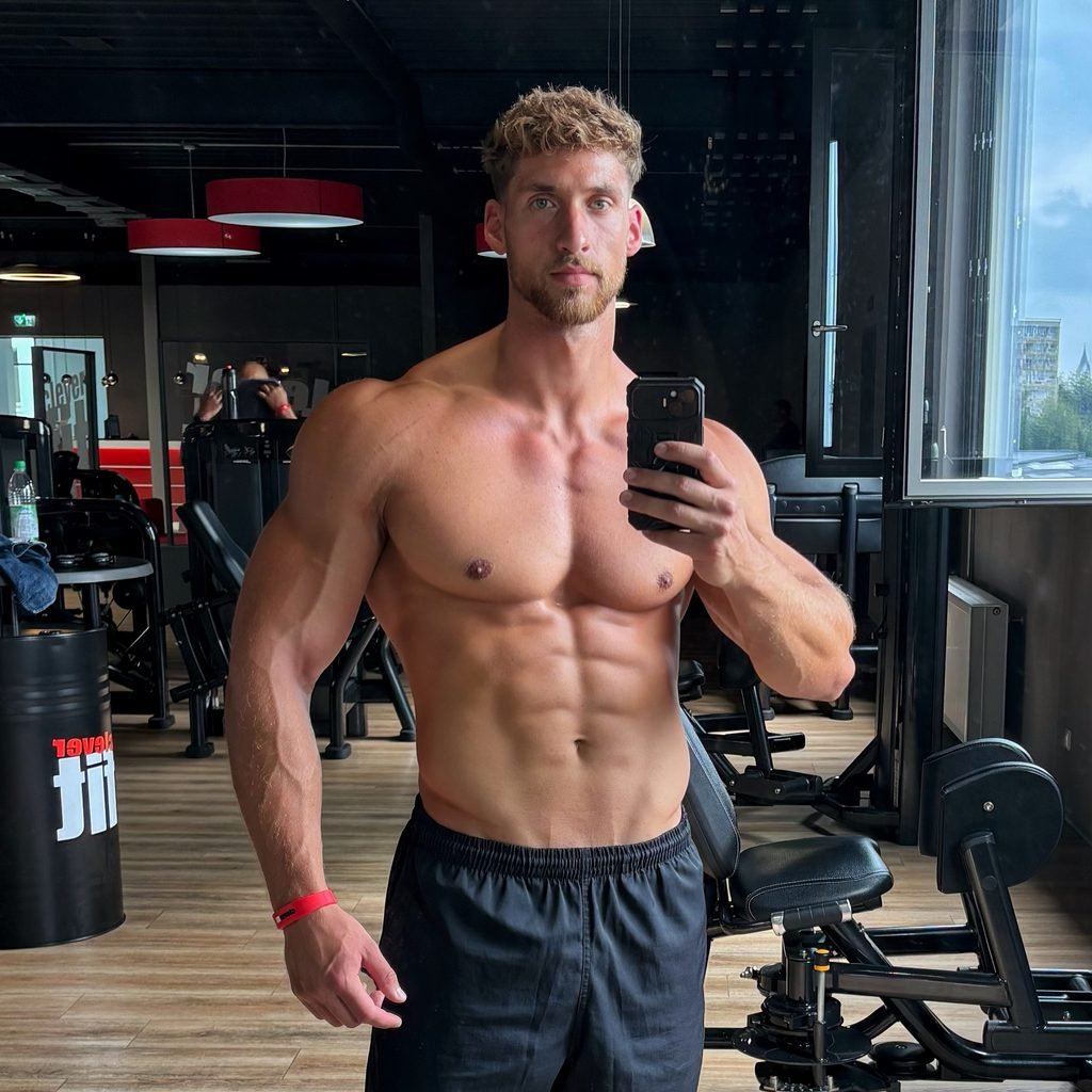 Jonas Vitzthum (@jonasvtz) shredded physique